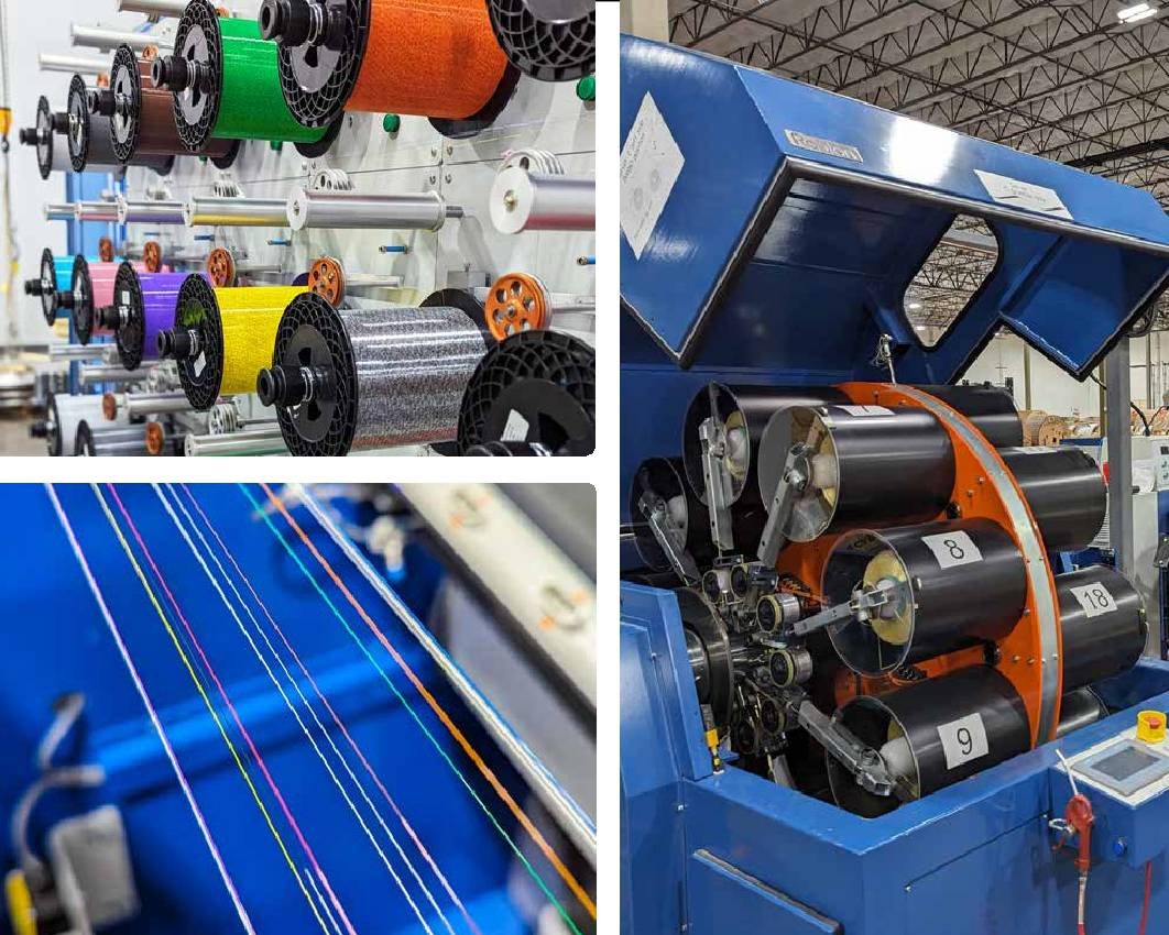 JHT NetFiber optical fiber coloring and production line