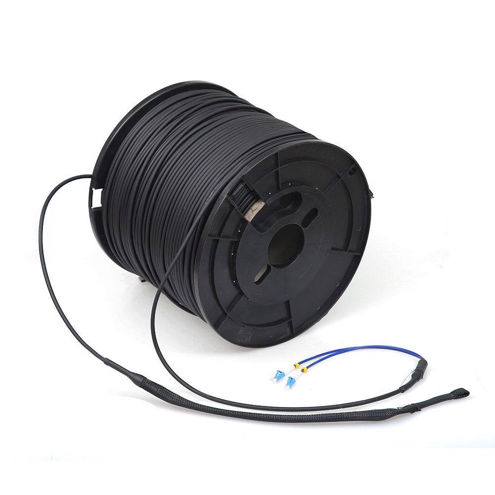 Armored pre-terminated fiber cable