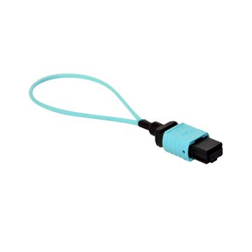 MPO loopback connector assembly
