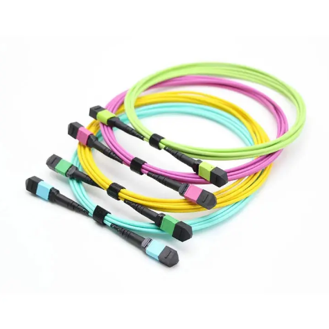 Multiple MTP MPO patch cord colors and constructions