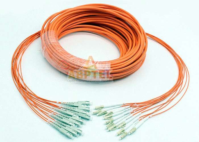 12-fiber LC SC OM1 fanout patch cord