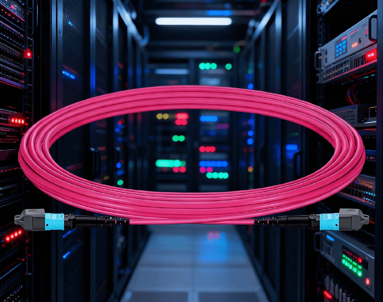 Data center fiber connectivity application reference
