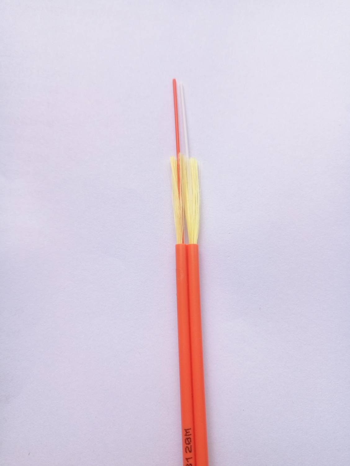 Duplex indoor distribution fiber cable
