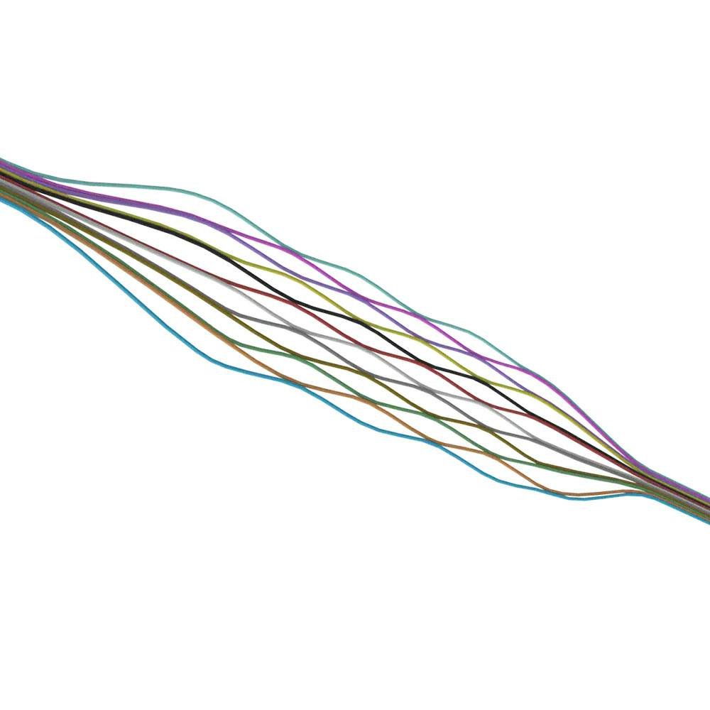 Intermittently bonded rollable ribbon fibers