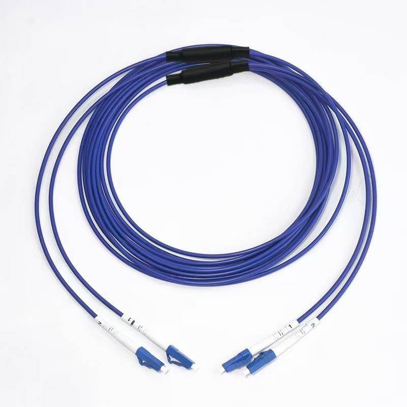 LC-LC multimode duplex fiber patch cord set