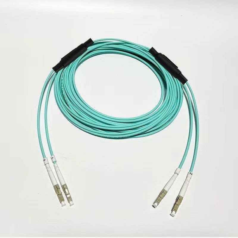 LC-LC OM3 duplex fiber patch cord set