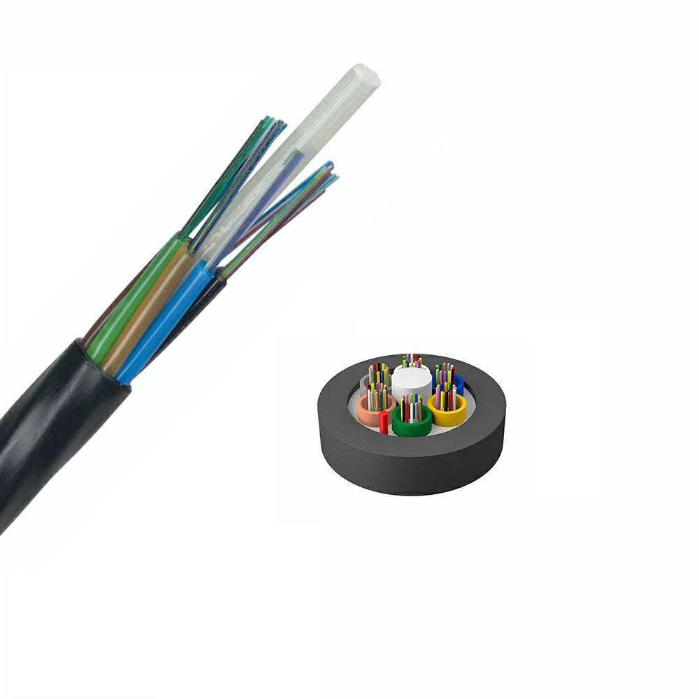 Multi-loose-tube micro fiber cable cutaway
