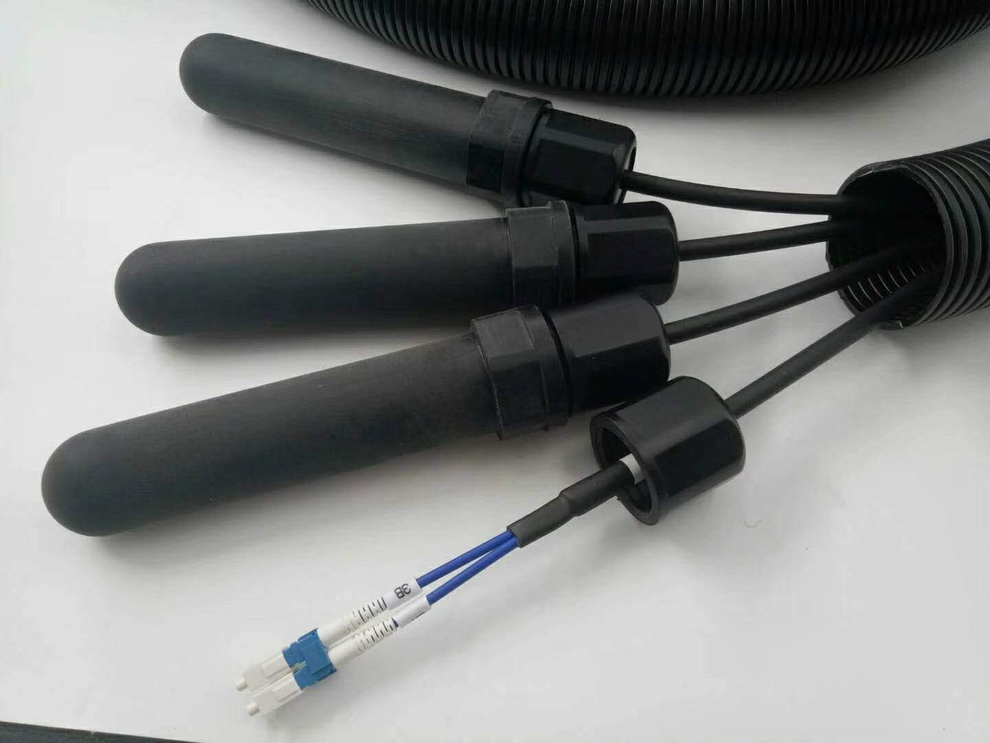 Protected multi-fiber fanout patch cord assembly